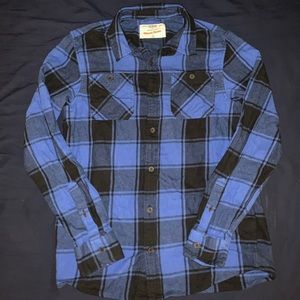 Blue and Black Flannel